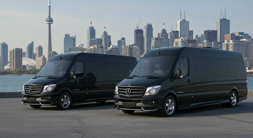 Sprinter Limo Rental luxury transportation in Brampton
